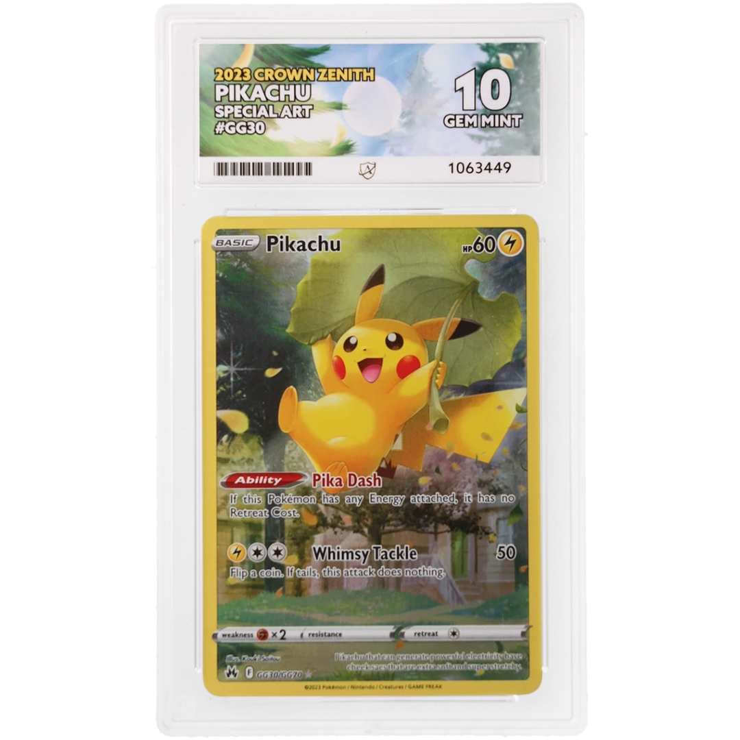 Pikachu GG30/GG70 - Crown Zenith: Galarian Gallery Ultra Rare - ACE 10
