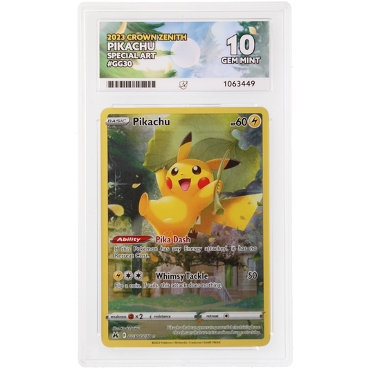 Pikachu GG30/GG70 - Crown Zenith: Galarian Gallery Ultra Rare - ACE 10