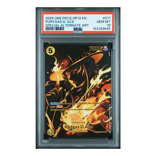 Portgas D. Ace ST13-011 - Legacy Of The Master Special Art - PSA 10