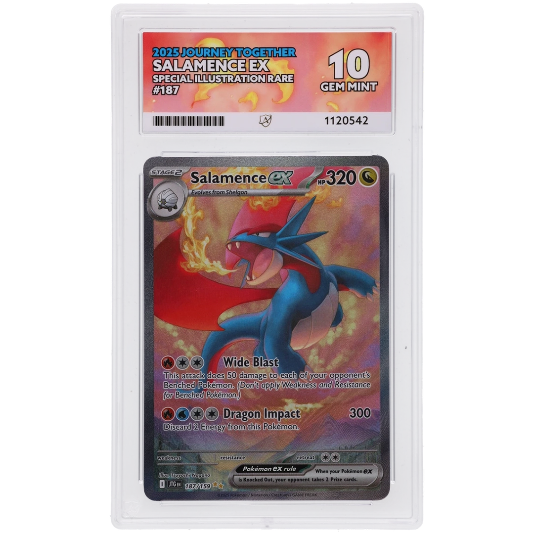 Salamence ex 187/159 - Journey Together Special Illustration Rare - ACE 10
