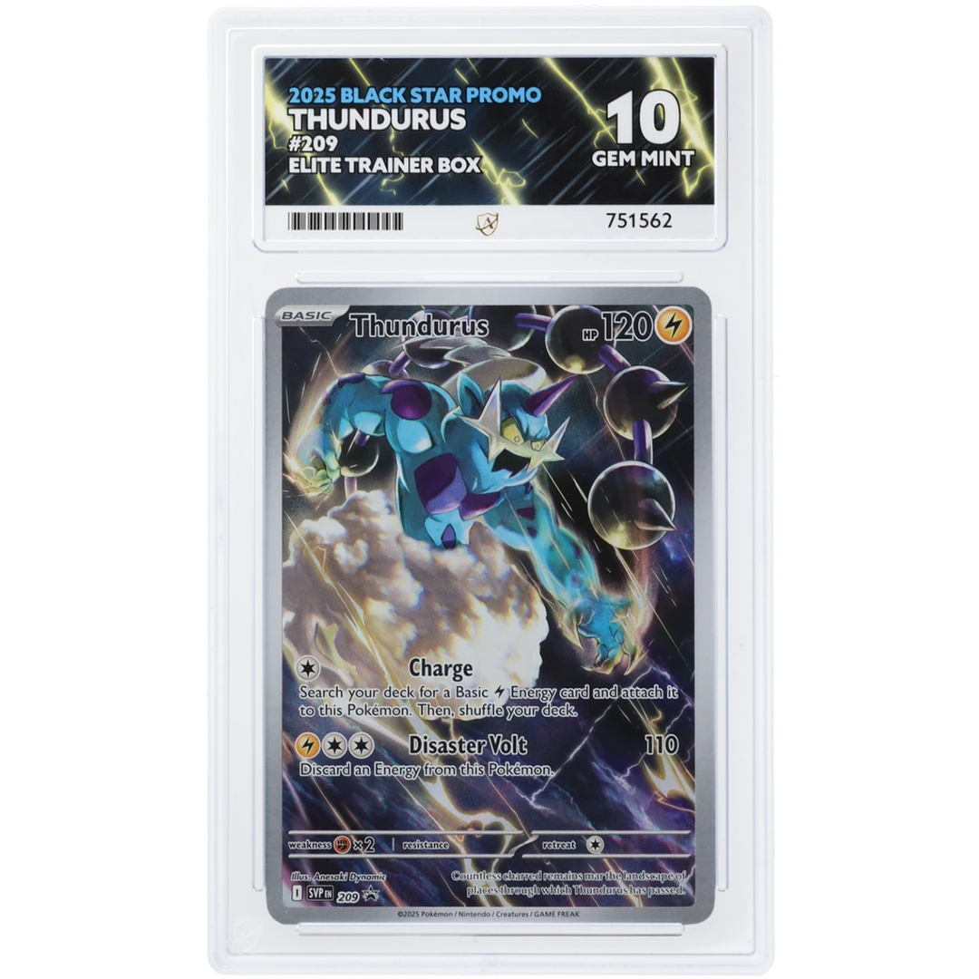 Thundurus 209 - Black Bolt Promo - ACE 10