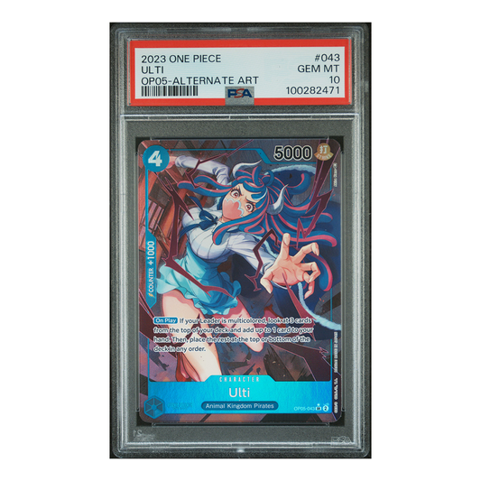 Ulti OP05-043 - Awakening of the New Era Alternate Art - PSA 10