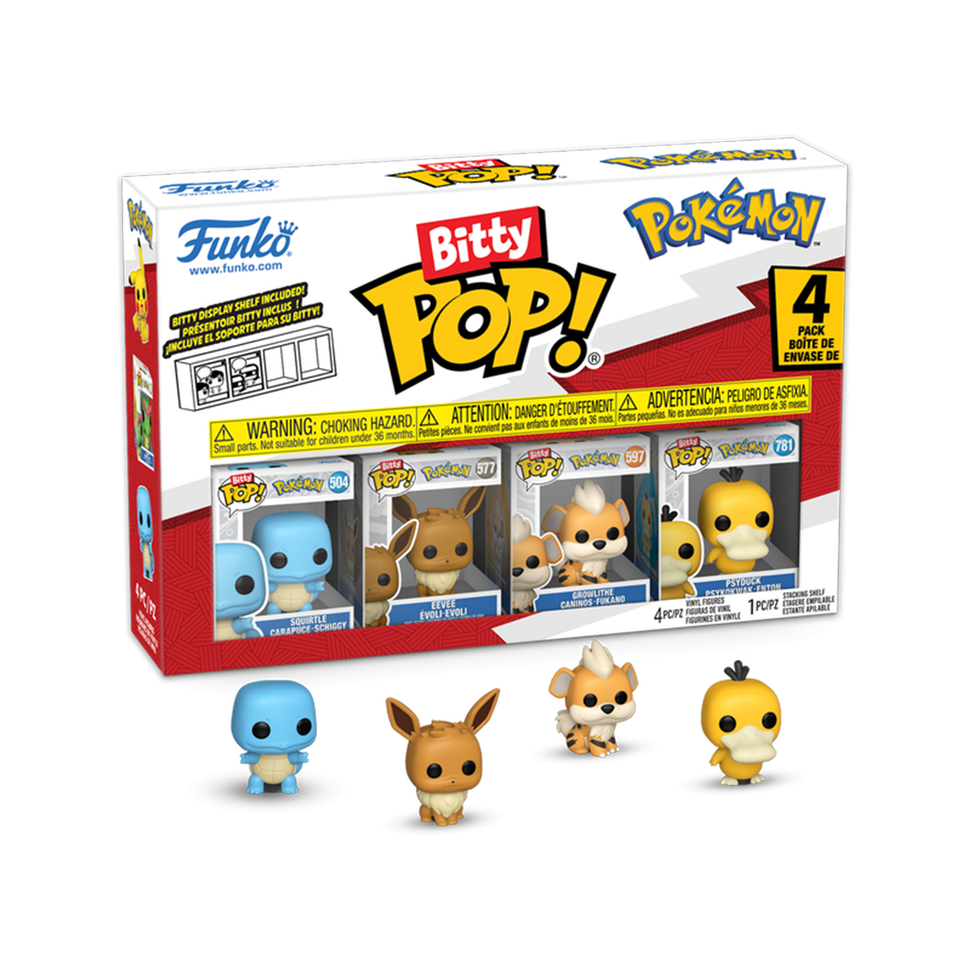 Funko - Bitty POP! Vinyl - Pokemon - 4 Pack (Series 4)