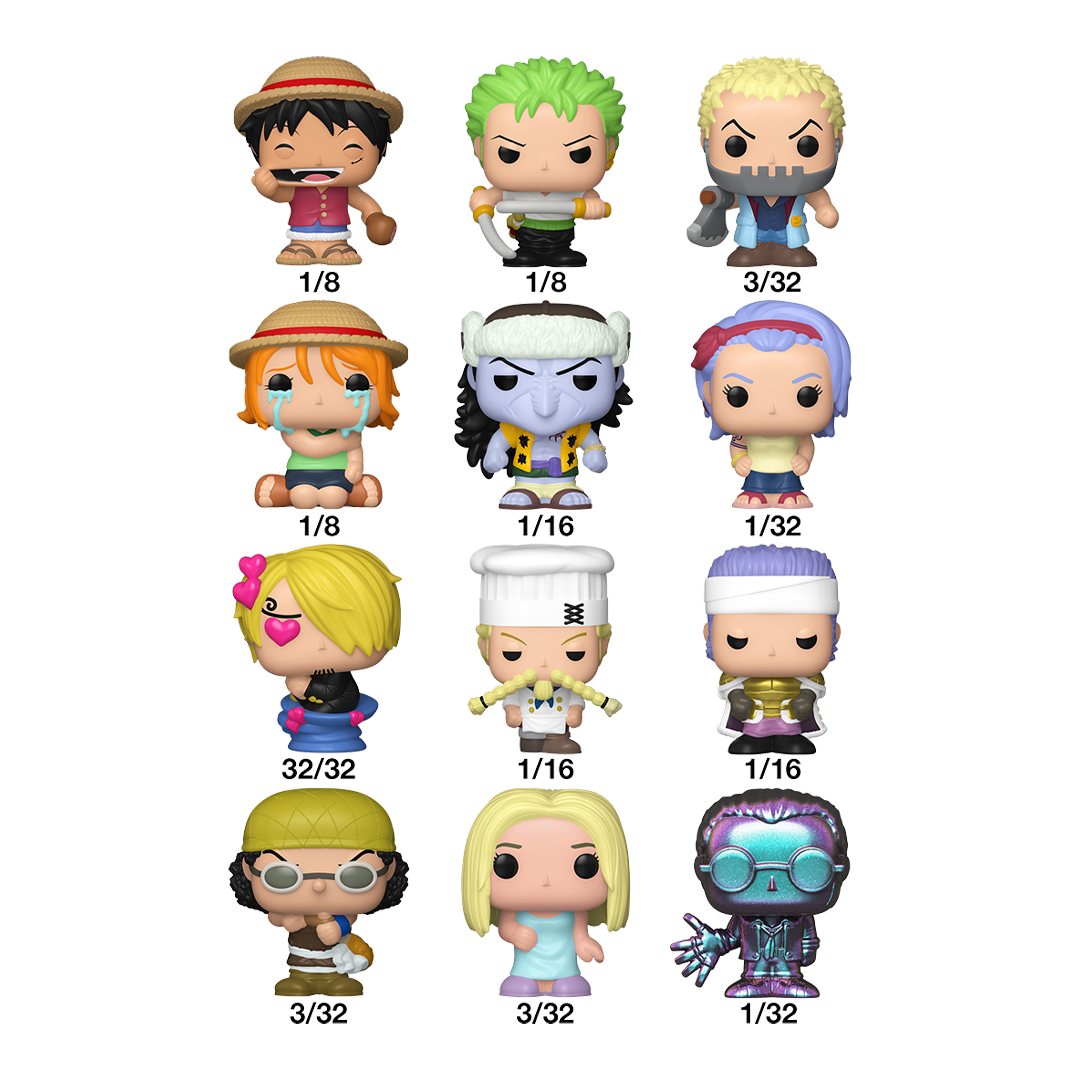 Funko - Mystery Bitty POP! Vinyl - One Piece