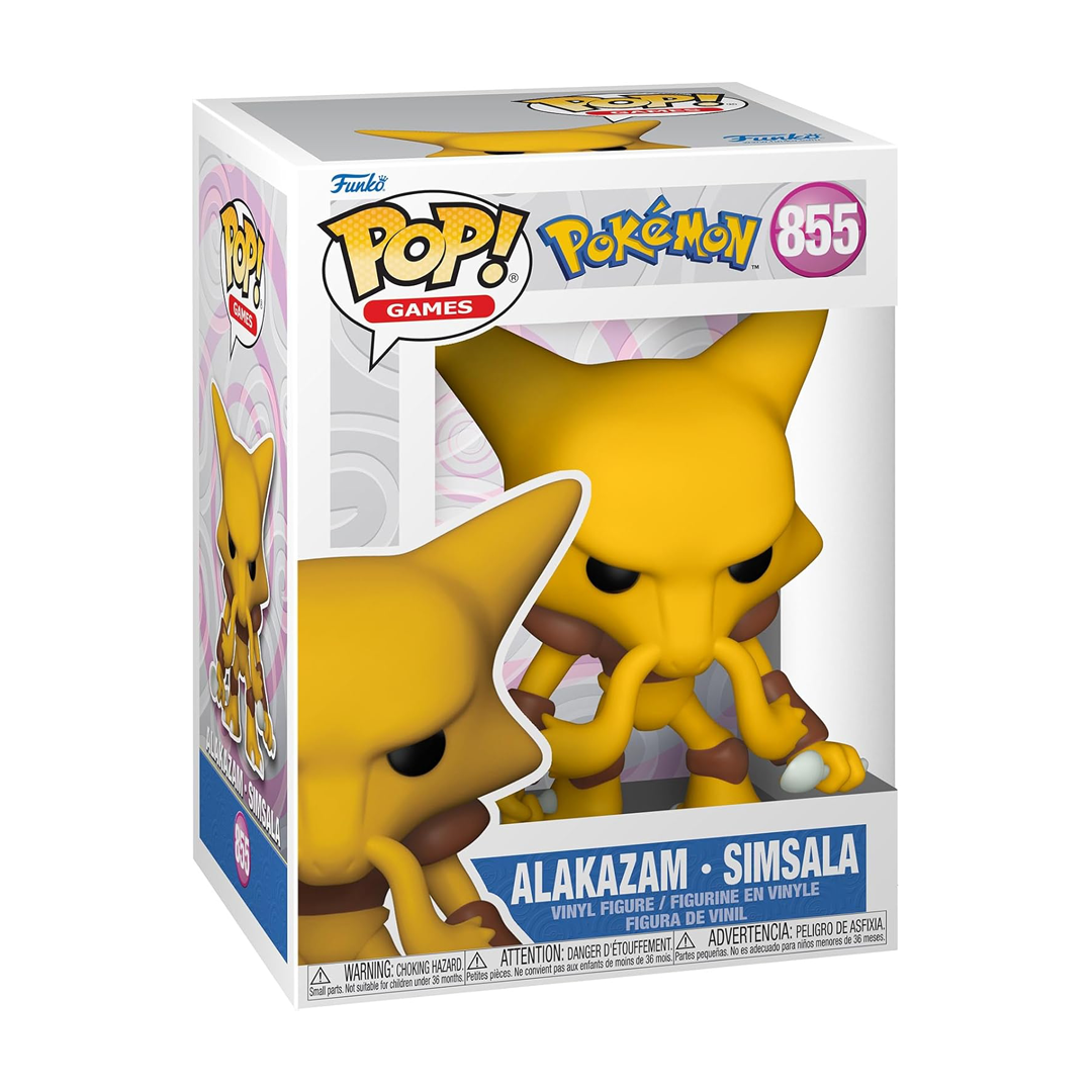 Funko Pop! Vinyl - Pokémon - Alakazam - #855 (9cm)