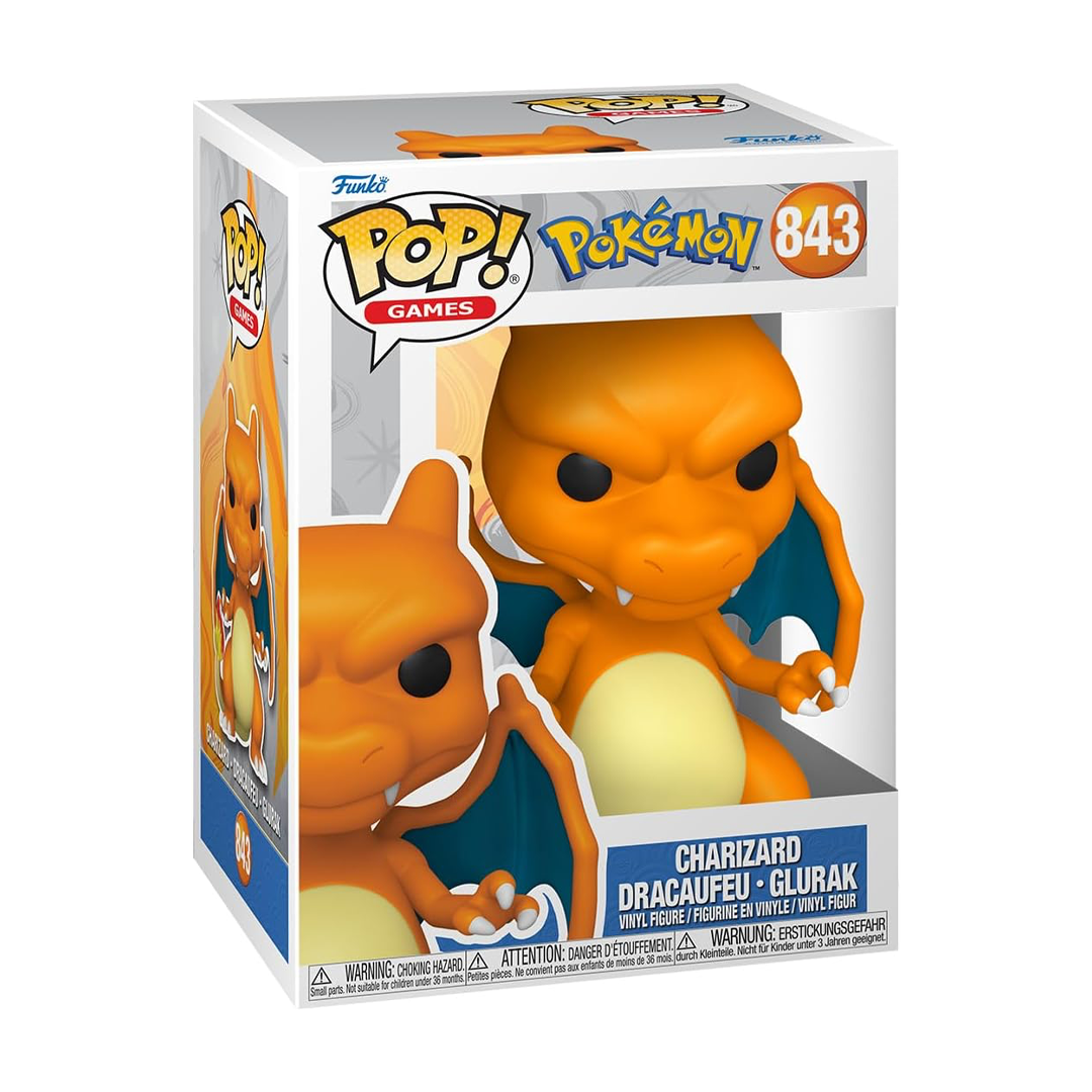Funko Pop! Vinyl - Pokémon - Charizard - #843 (9cm)