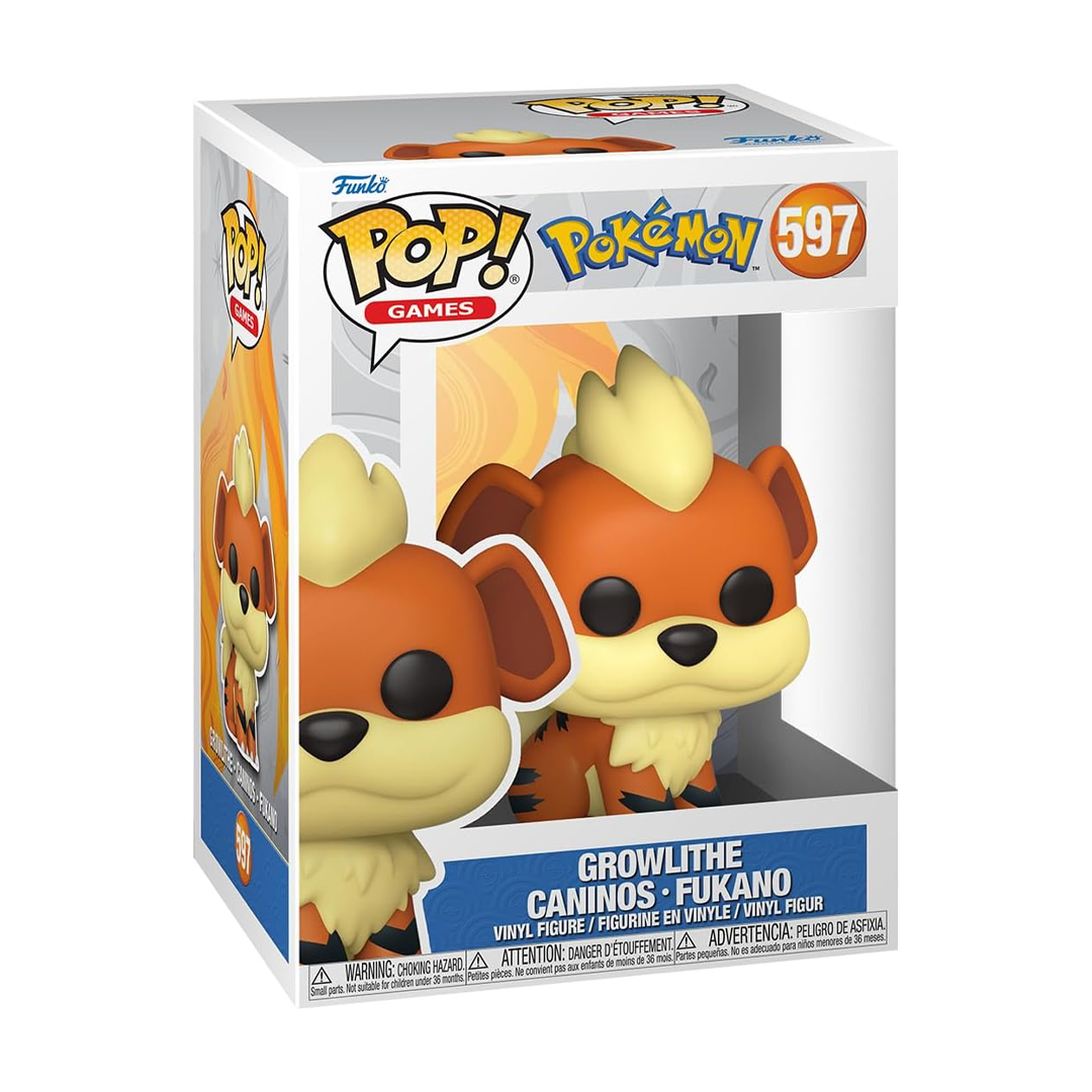 Funko Pop! Vinyl - Pokémon - Growlithe - #597 (9cm)