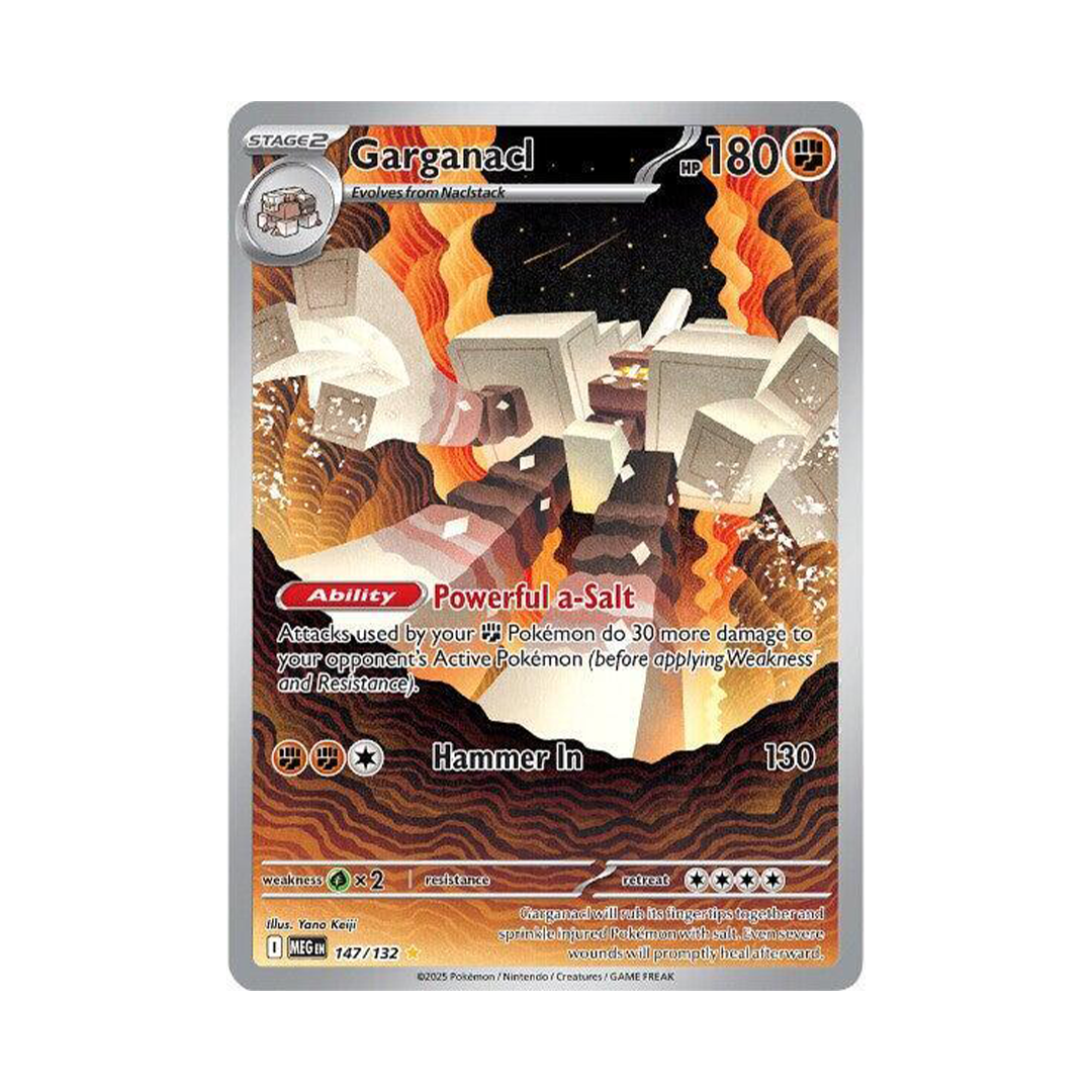 Garganacl - Mega Evolution - Illustration Rare - 147/132
