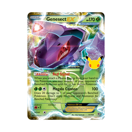Genesect EX (Team Plasma) - 30th Celebration: Classic Collection - 11/101