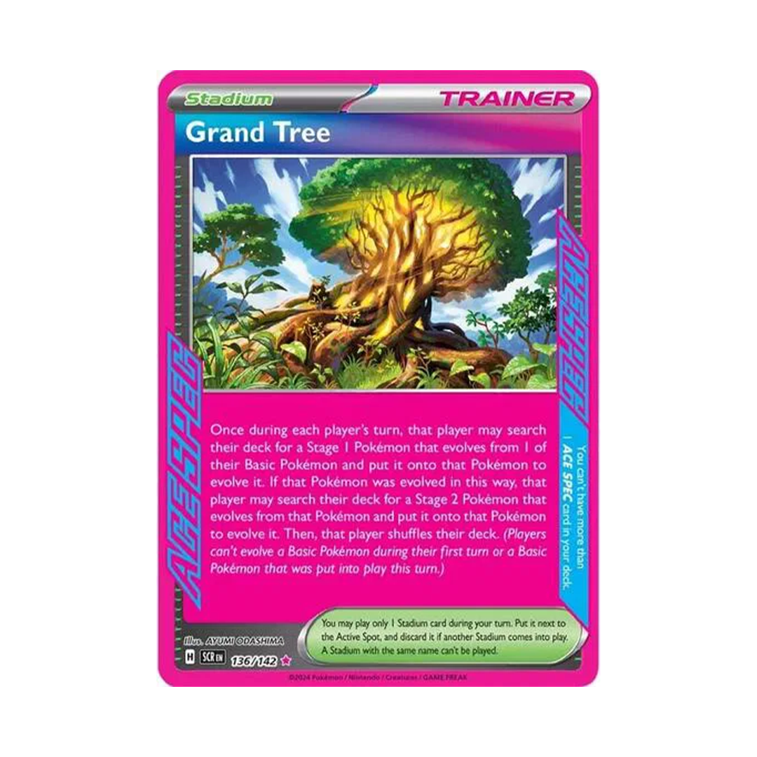 Grand Tree - Stellar Crown - ACE SPEC Rare - 136/142
