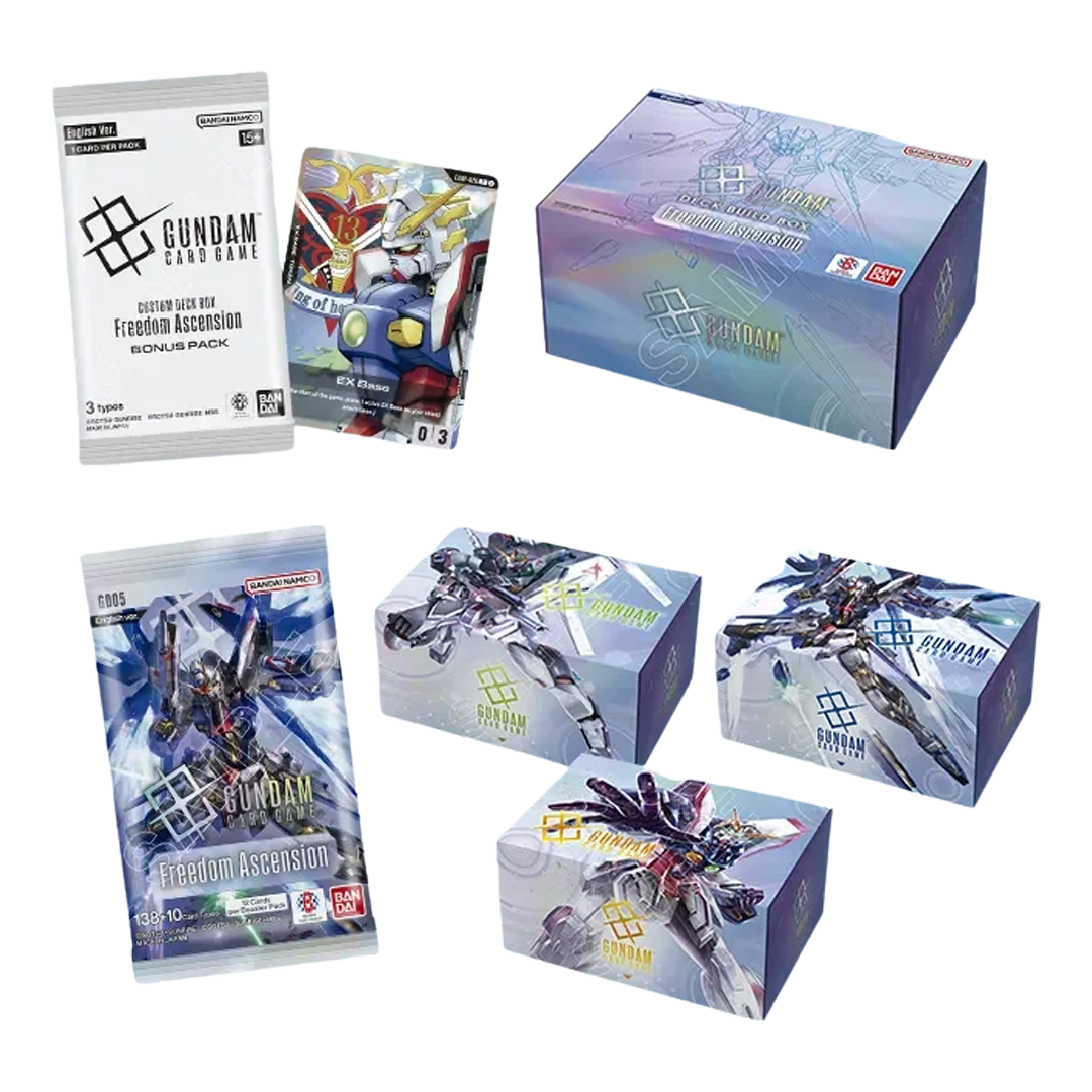 Gundam Card Game - Deck Build Box - Freedom Ascension (SC01)