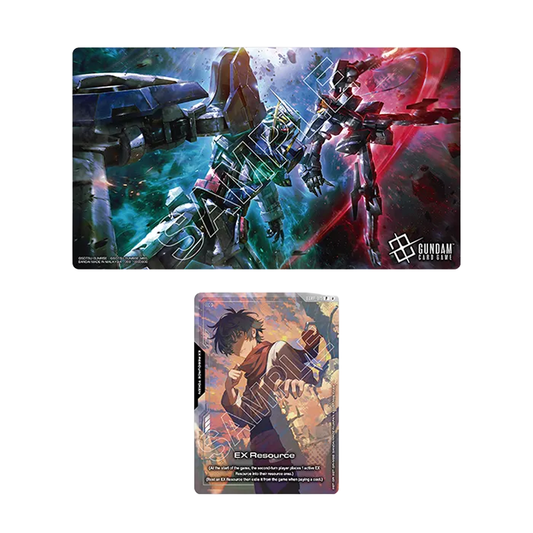 Gundam Card Game - Official Playmat & Card Set - Mobile Suit Gundam 00