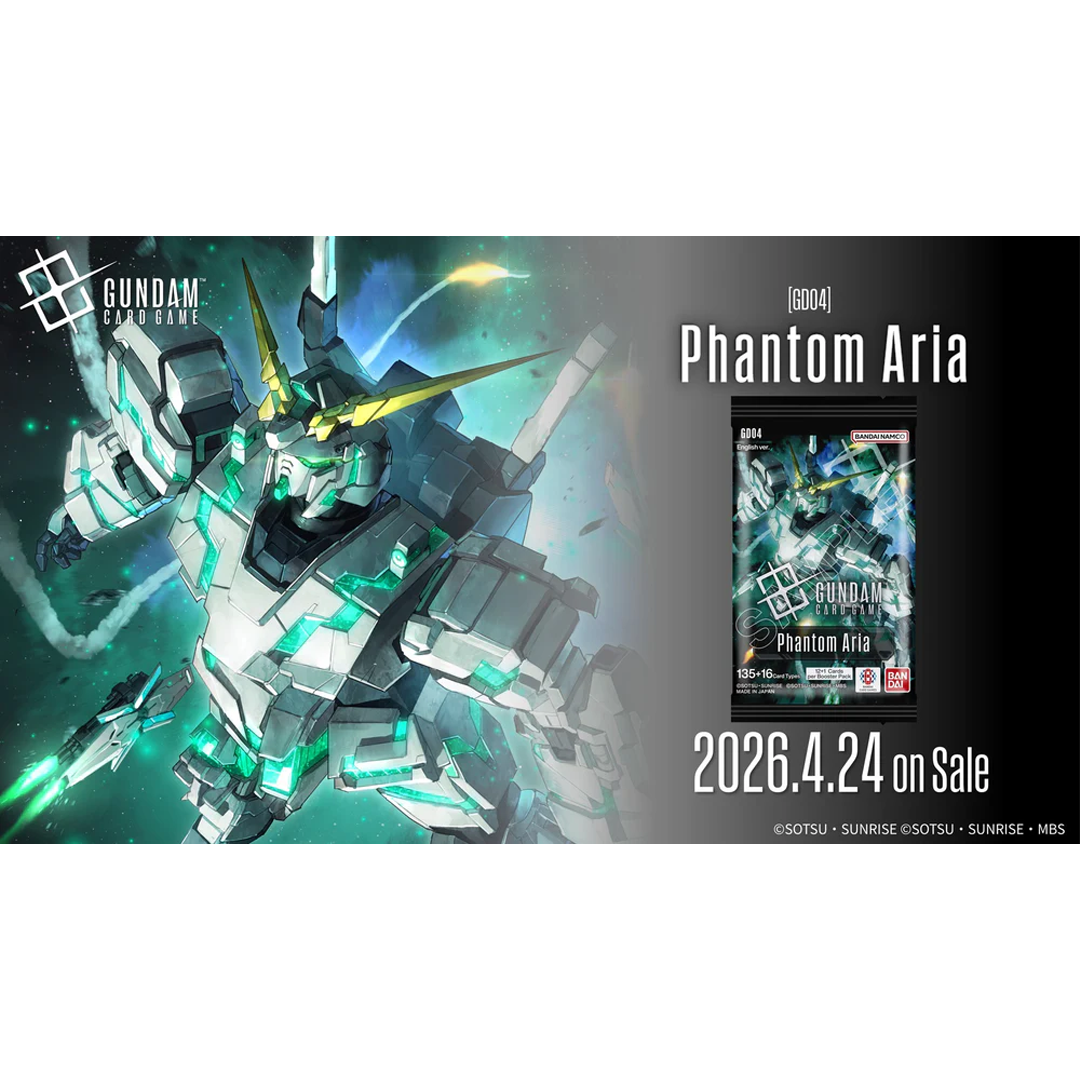 Gundam Card Game - Phantom Aria (GD04) - Booster Box Binderly Gundam Card Game - Phantom Aria (GD04) - Booster Box Binderly