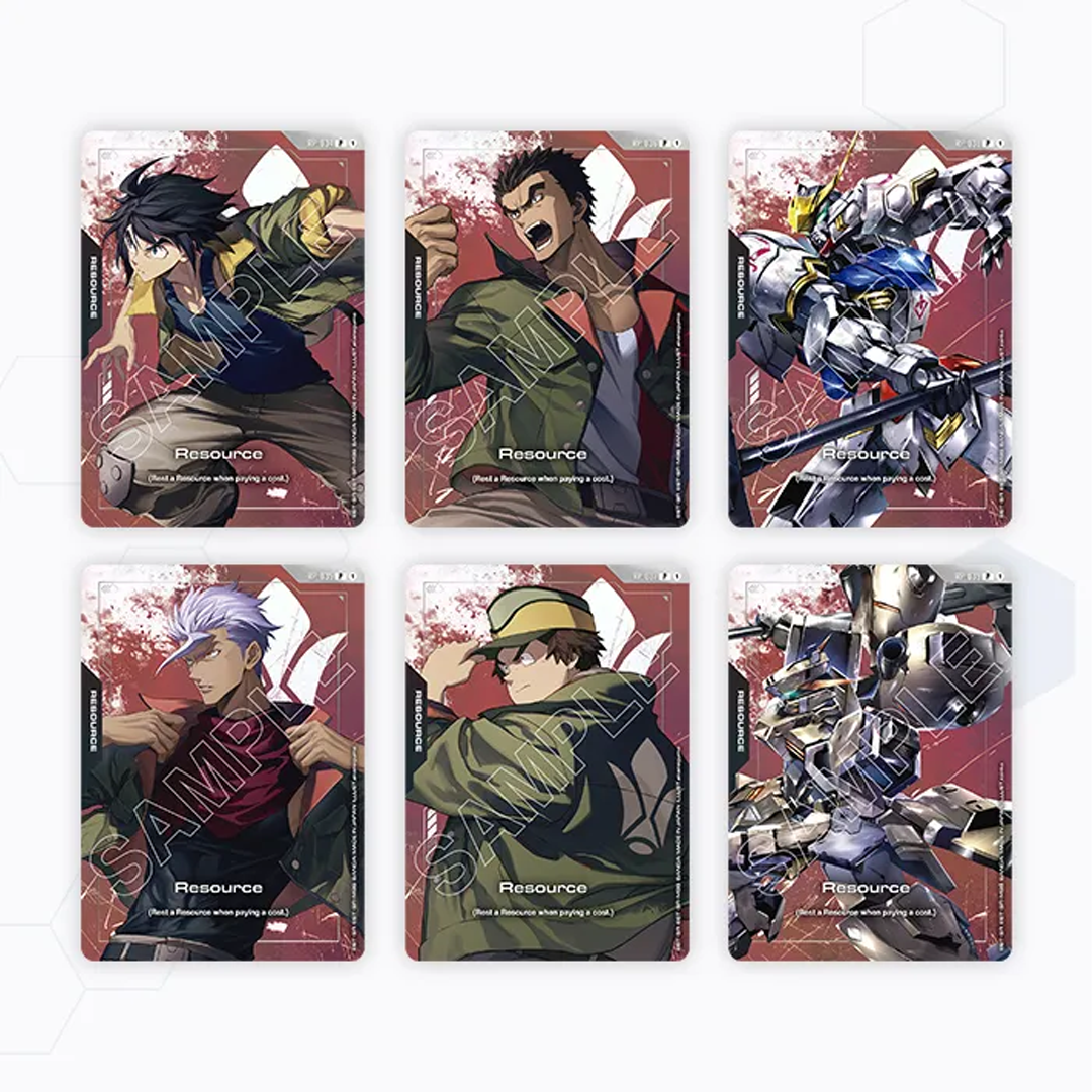 Gundam Card Game - Premium Accessory Set - Mobile Suit Gundam - Iron Blooded Orphans (PB02)
