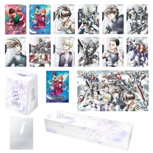 Gundam Card Game - Premium Accessory Set - Mobile Suit Gundam Wing (PB01)