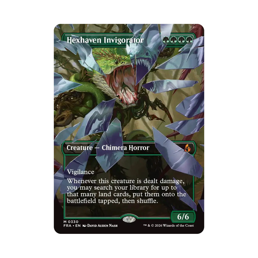 Hexhaven Invigorator 0330 (Borderless) - Non Foil - Reality Fracture