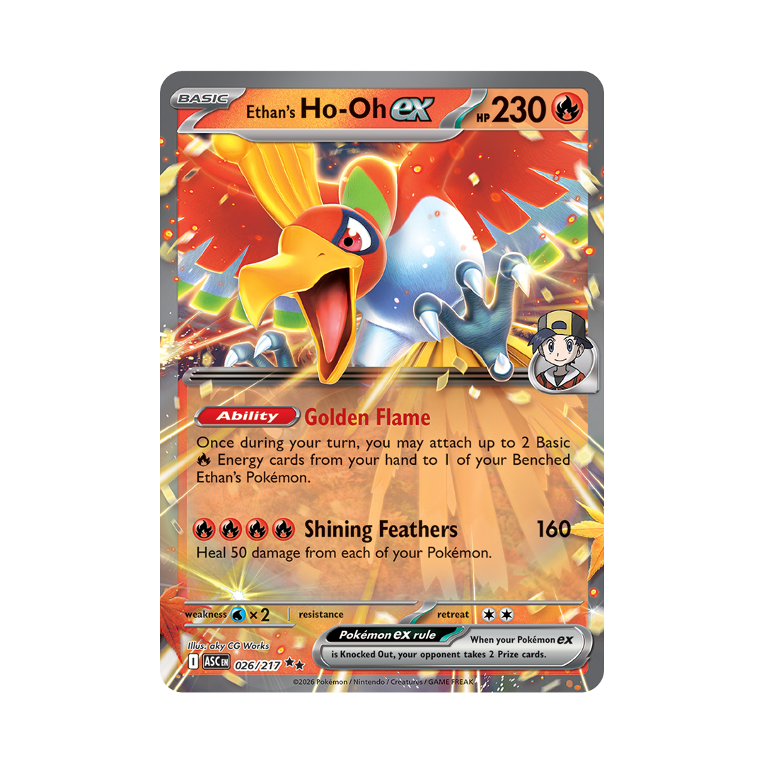 Ho-Oh ex - Ascended Heroes - Double Rare - 026/217