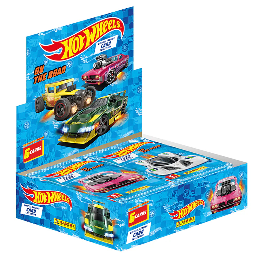 Hot Wheels On The Road - Trading Card Collection - Booster Box