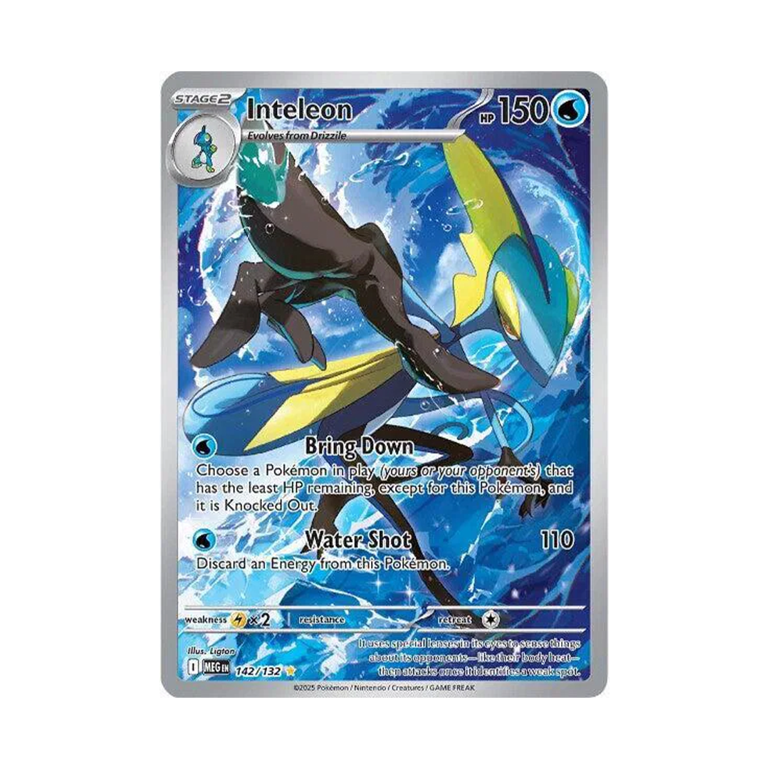 Inteleon - Mega Evolution - Illustration Rare - 142/132