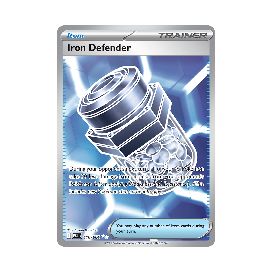 Iron Defender - Pitch Black - Ultra Rare - 110/084