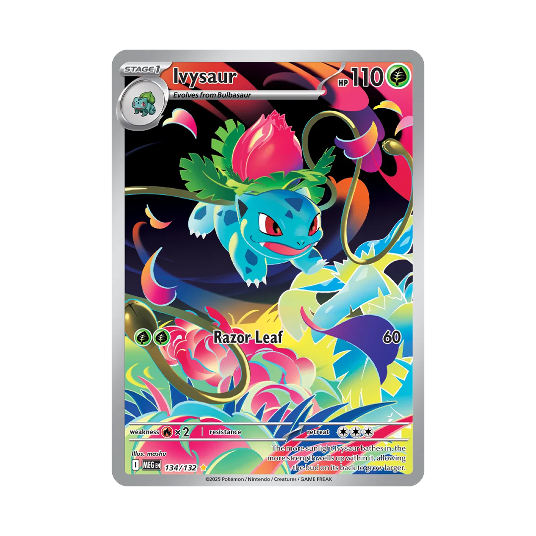 Ivysaur - Mega Evolution - Illustration Rare - 134/132