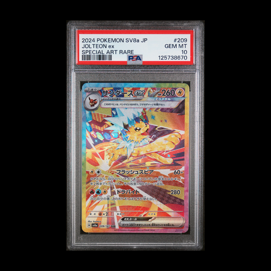 Jolteon ex (JP) - Terastal Festival ex - Special Art Rare - 209/187 - PSA 10