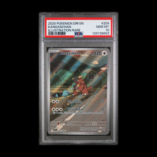 Kangaskhan - Destined Rivals - Illustration Rare - 204/182 - PSA 10