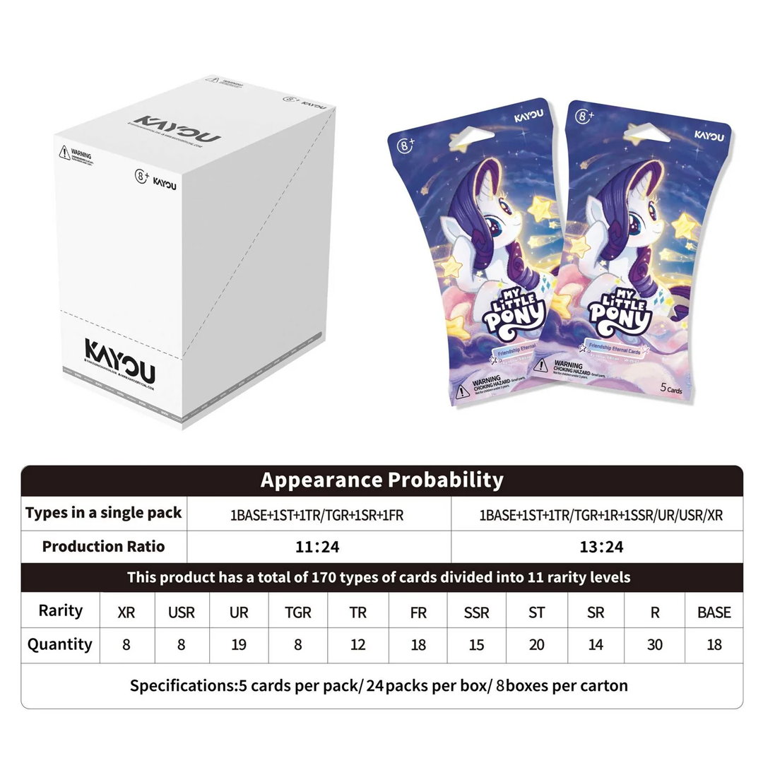 Kayou - My Little Pony - Friendship Eternal Cards Series 02 (Rainbow Edition) - Sleeved Booster Pack