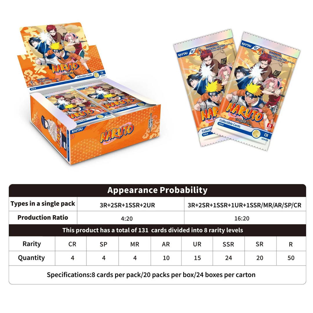 Kayou - Naruto - Smriti Collectible Cards Series 01 (Earth Scroll) - Booster Box