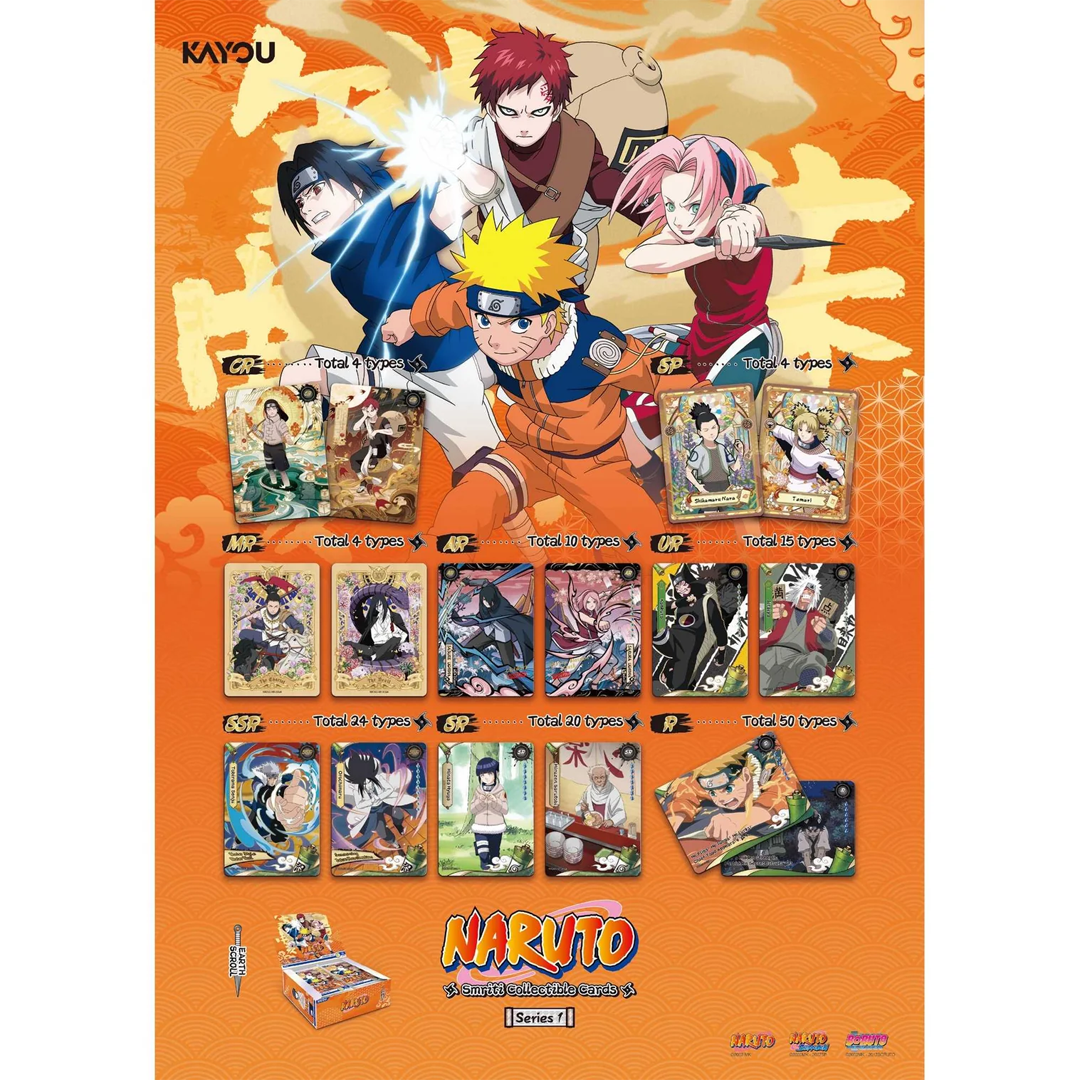 Naruto Smriti: Earth Scroll - Series 1B - Booster Box Naruto Smriti: Earth Scroll - Series 1B - Booster Box
