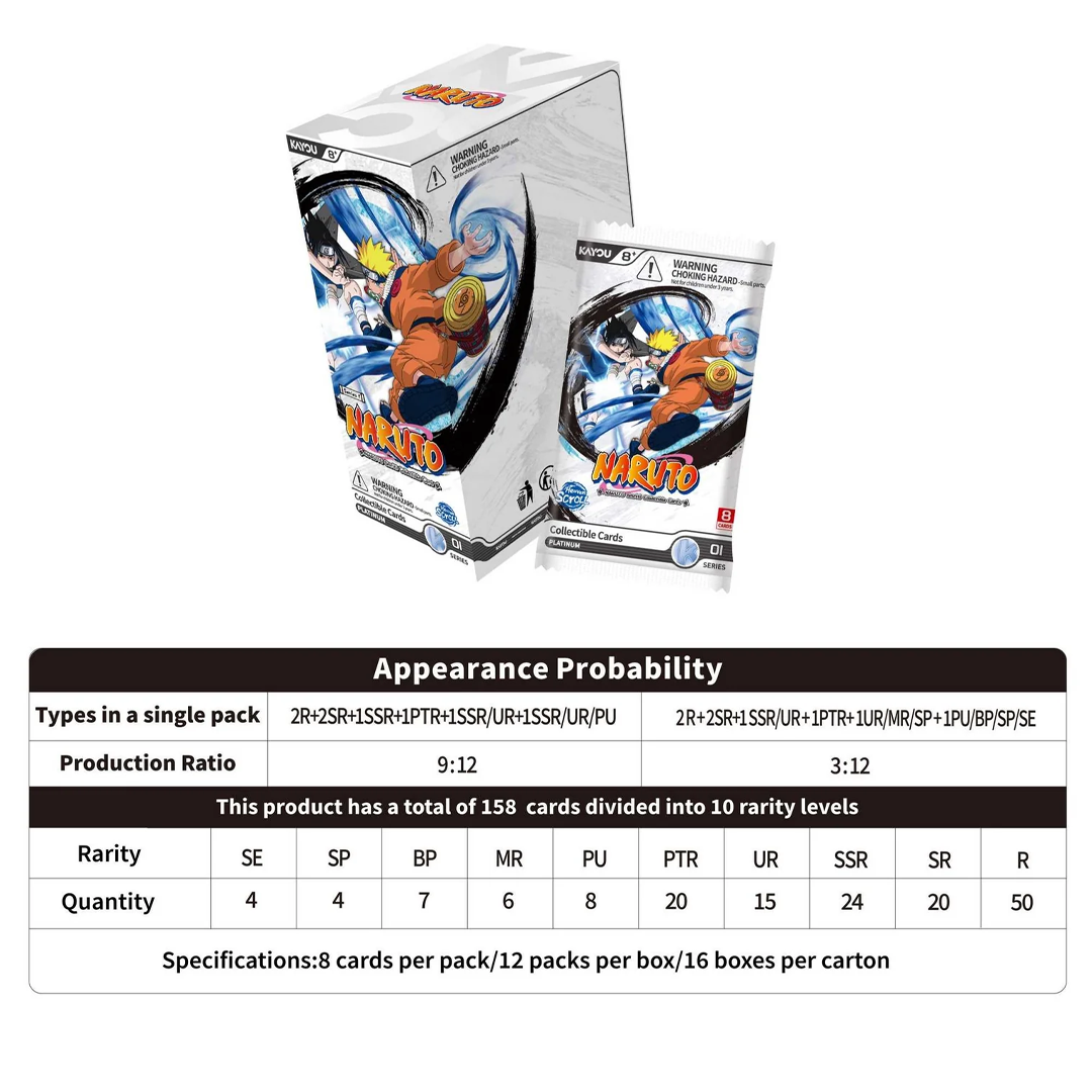 Kayou - Naruto - Smriti Collectible Cards Series 01 (Heaven Scroll) - Booster Box