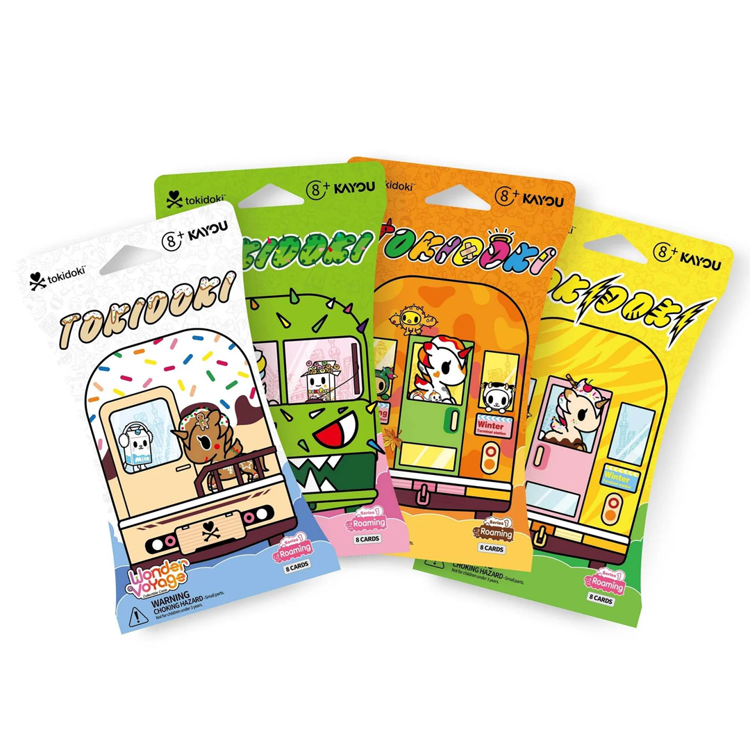 Kayou - Tokidoki - Wonder Voyage Collectible Cards Series 01 (Roaming Edition) - Sleeved Booster Pack