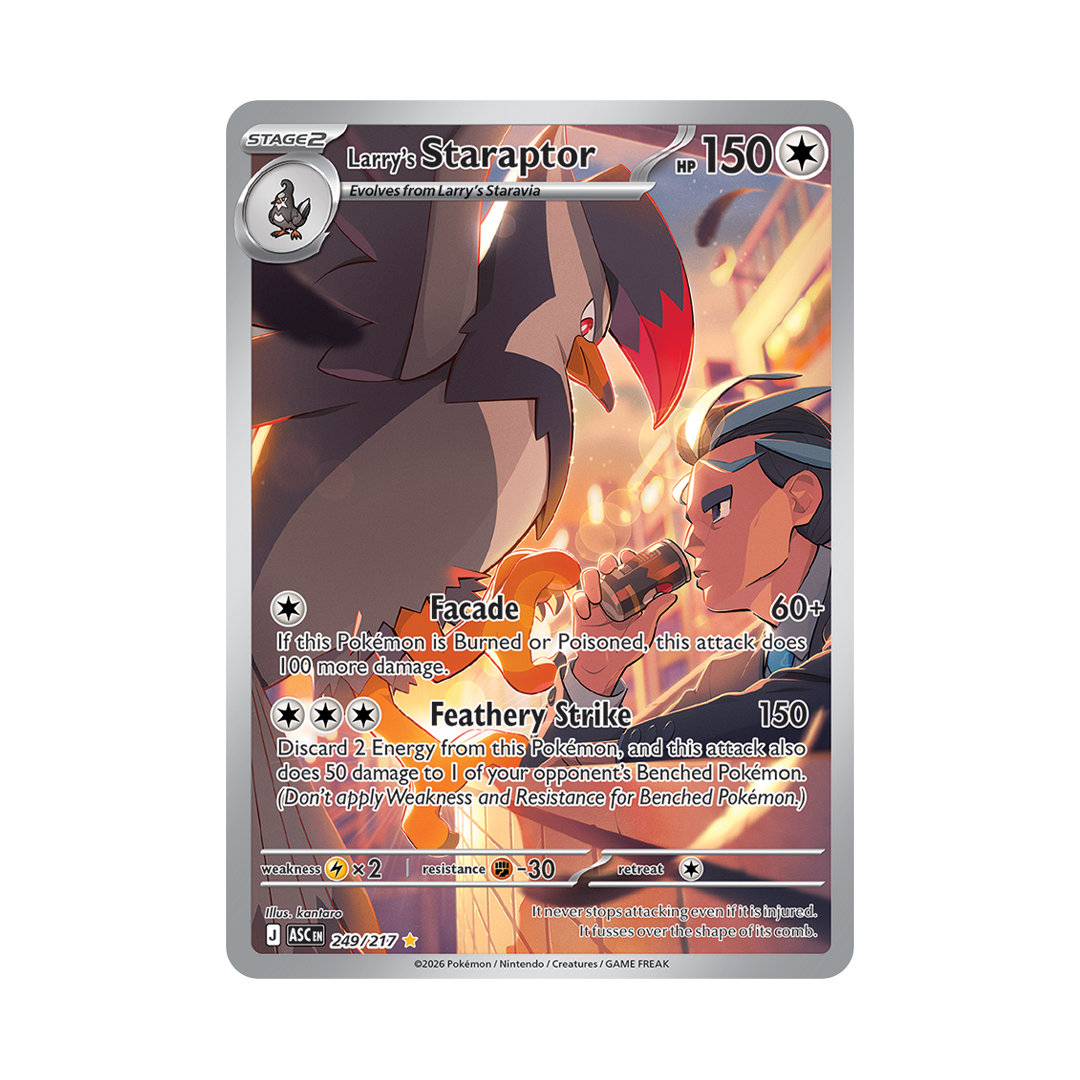 Larry's Staraptor - Ascended Heroes - Illustration Rare - 249/217