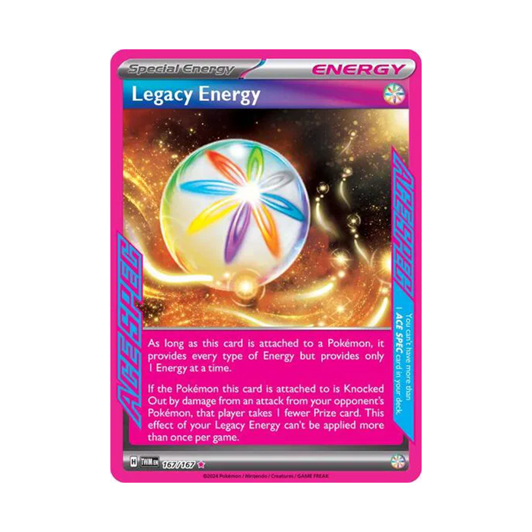 Legacy Energy - Twilight Masquerade - ACE SPEC Rare - 167/167