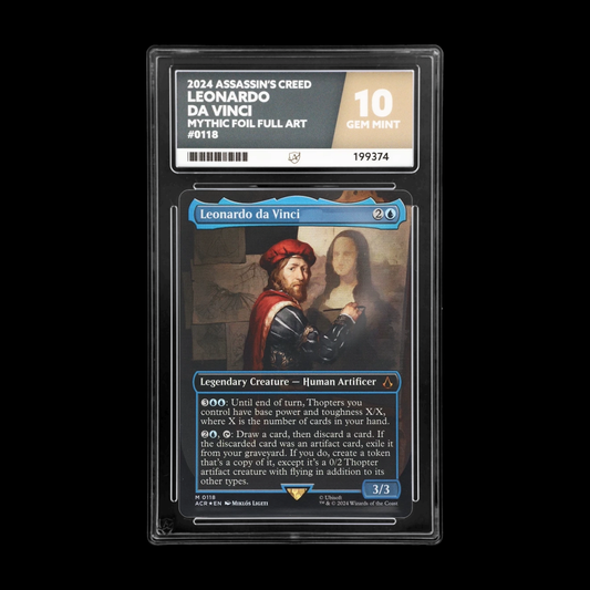 Leonardo da Vinci (Borderless) - Universes Beyond: Assassin's Creed - M 0118 - ACE 10
