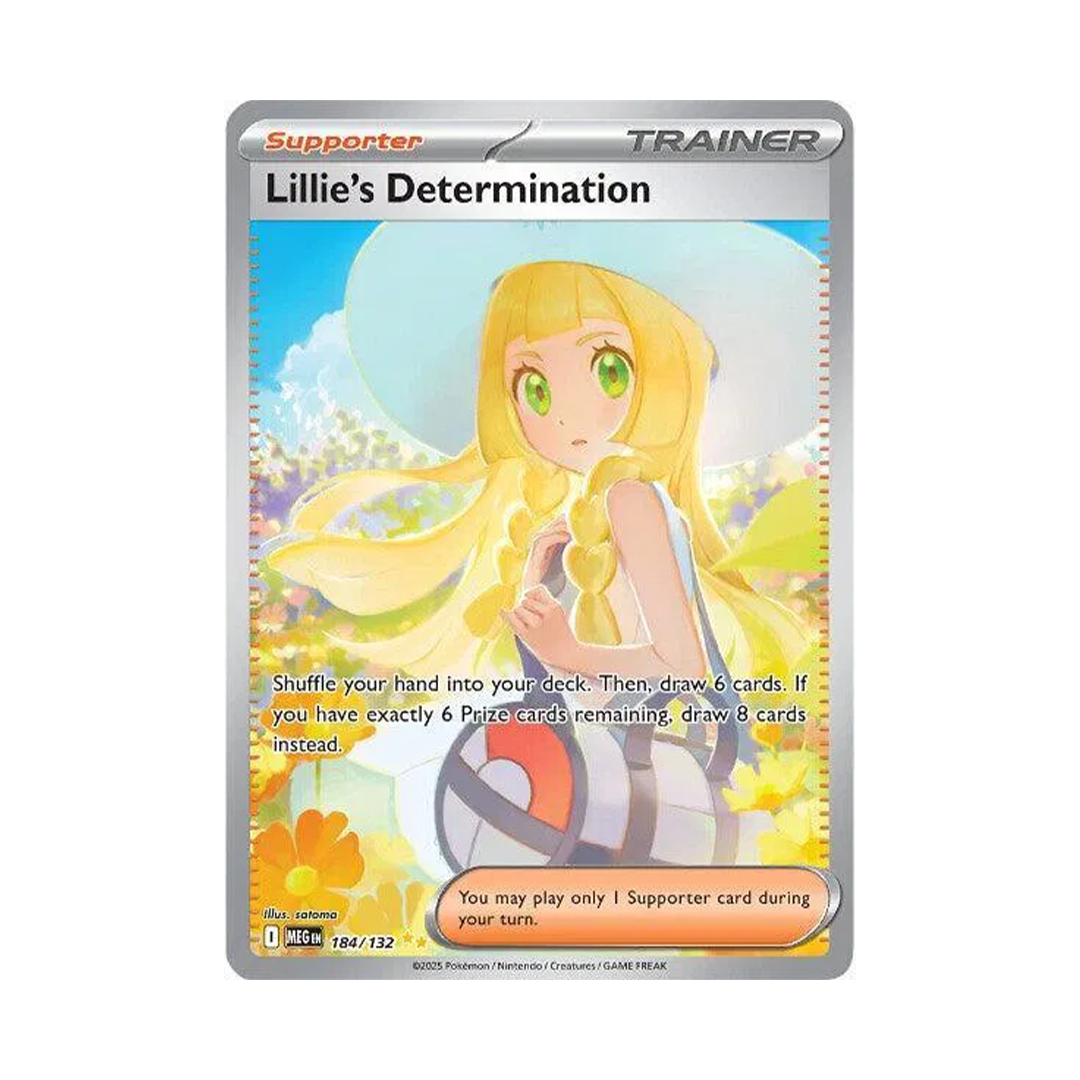 Lillie's Determination - Mega Evolution - Special Illustration Rare - 184/132