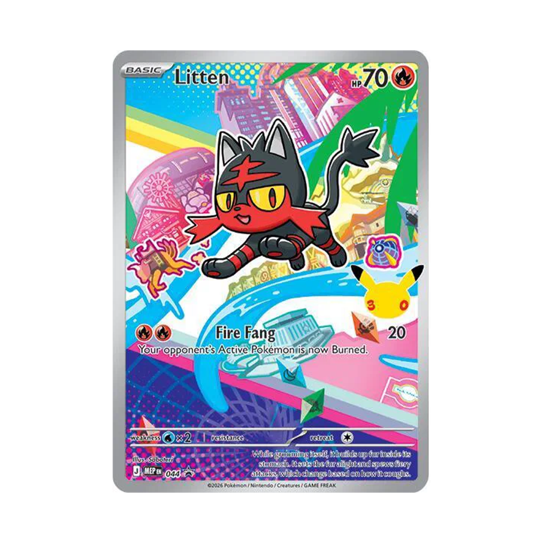 Litten - First Partner Illustration Series 1 - MEP-044