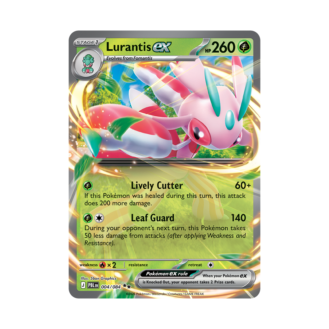 Lurantis ex - Pitch Black - Double Rare - 004/084