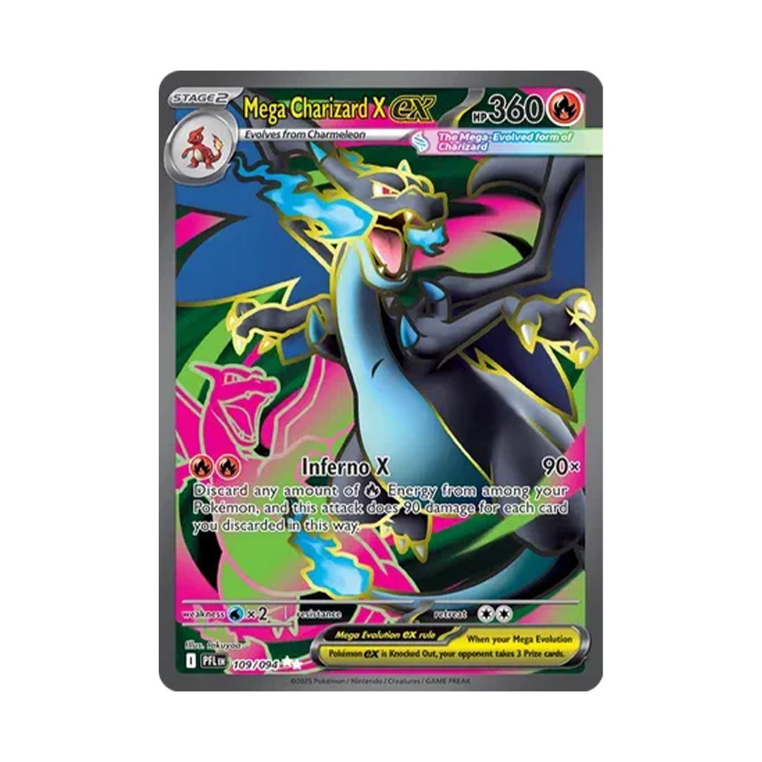 M Charizard X ex - Phantasmal Flames - Ultra Rare - 109/094
