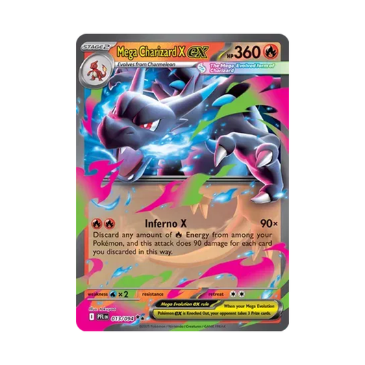 M Charizard ex - Phantasmal Flames - Double Rare - 013/094