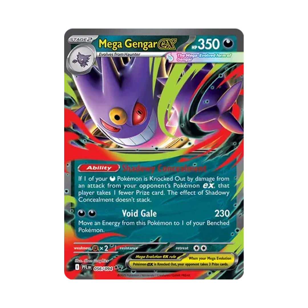 M Gengar ex - Phantasmal Flames - Double Rare - 056/094