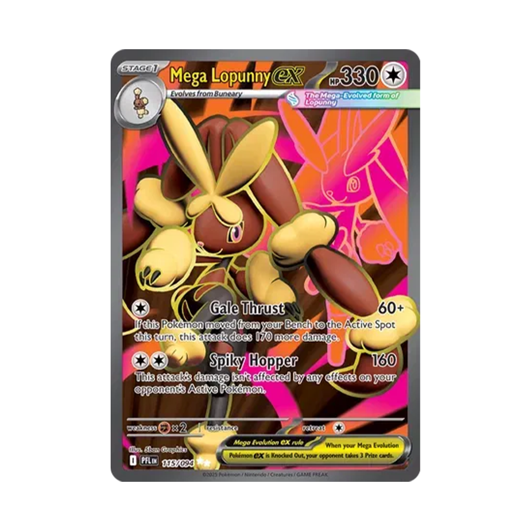 M Lopunny ex - Phantasmal Flames - Ultra Rare - 115/094