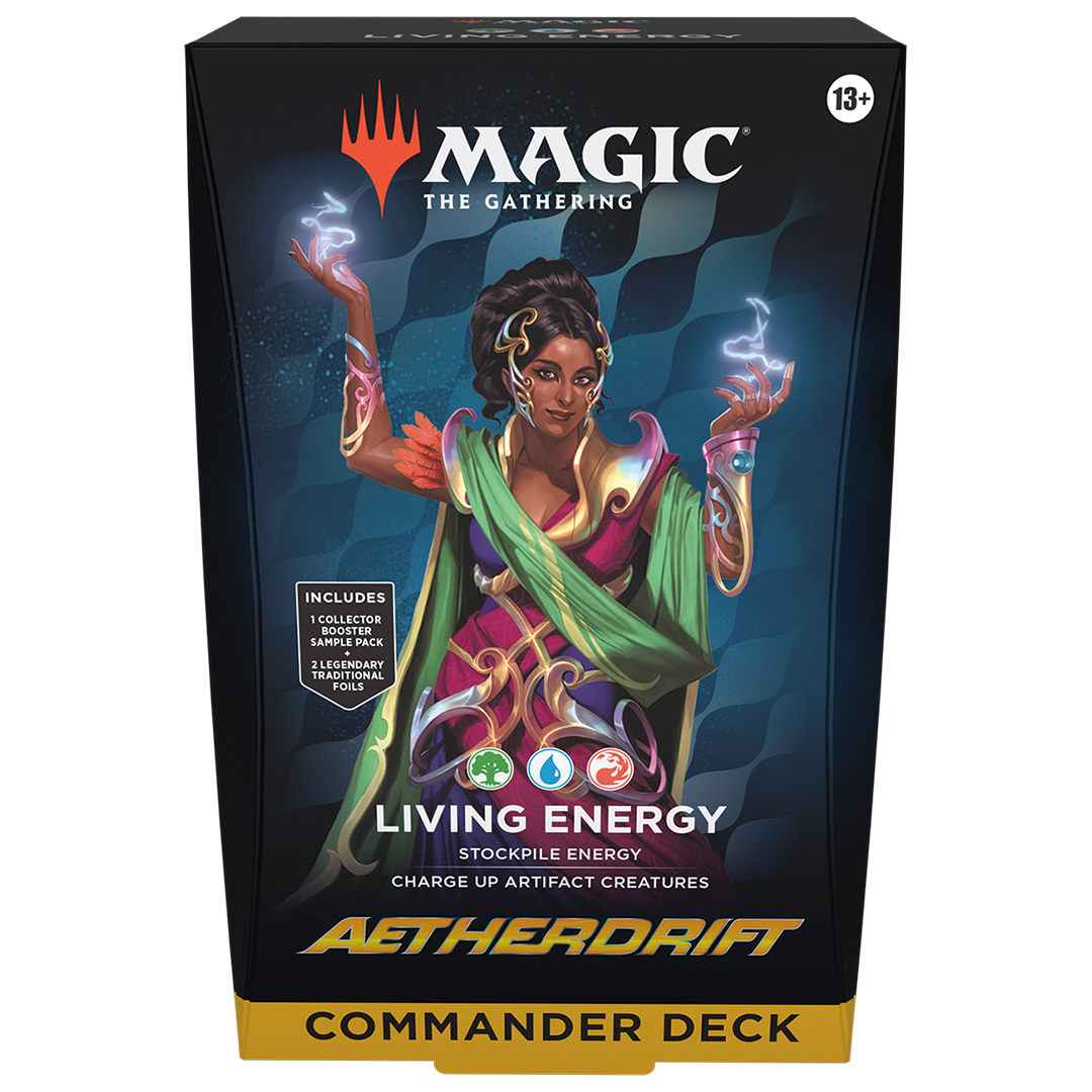 Magic: The Gathering - Aetherdrift - Commander Deck - Living Energy