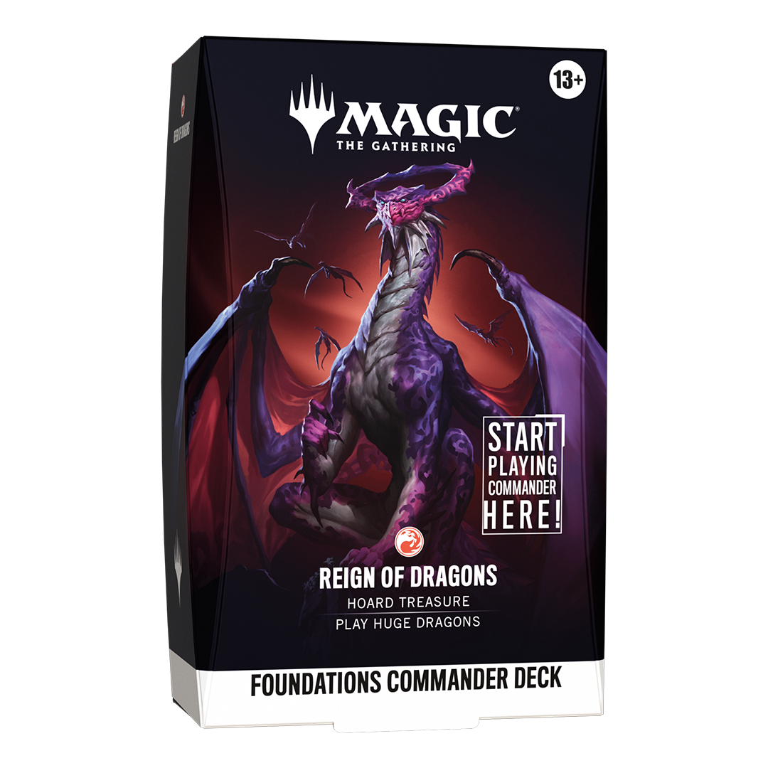 Magic: The Gathering - Foundations - Commander Deck - Reign of Dragons