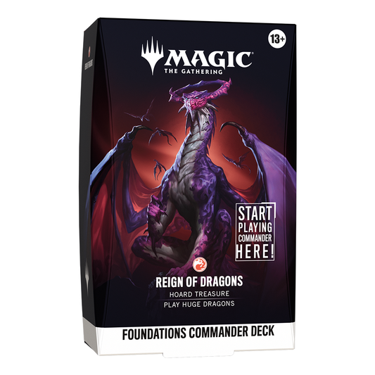 Magic: The Gathering - Foundations - Commander Deck - Reign of Dragons