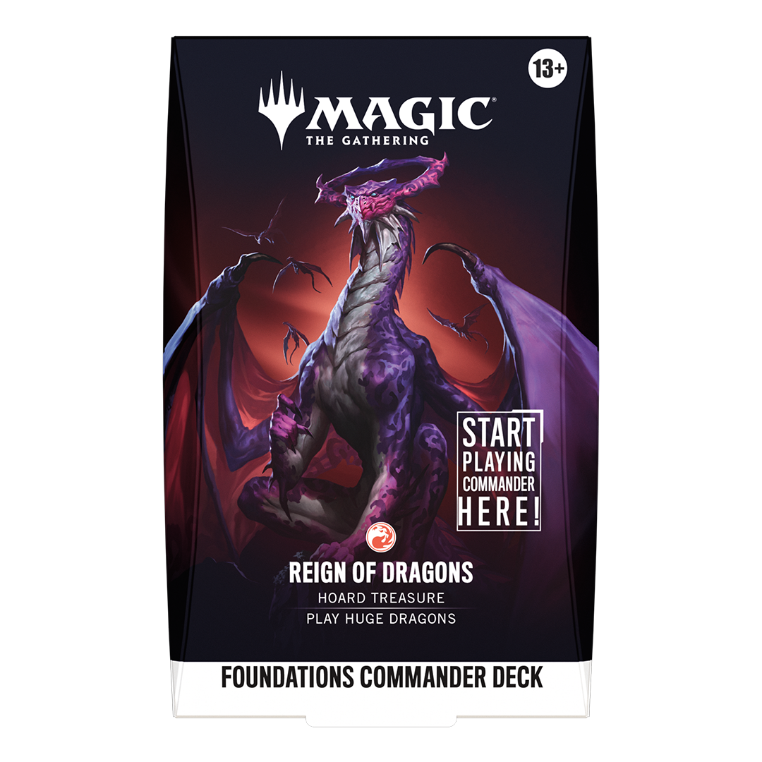 Magic: The Gathering - Foundations - Commander Deck - Reign of Dragons
