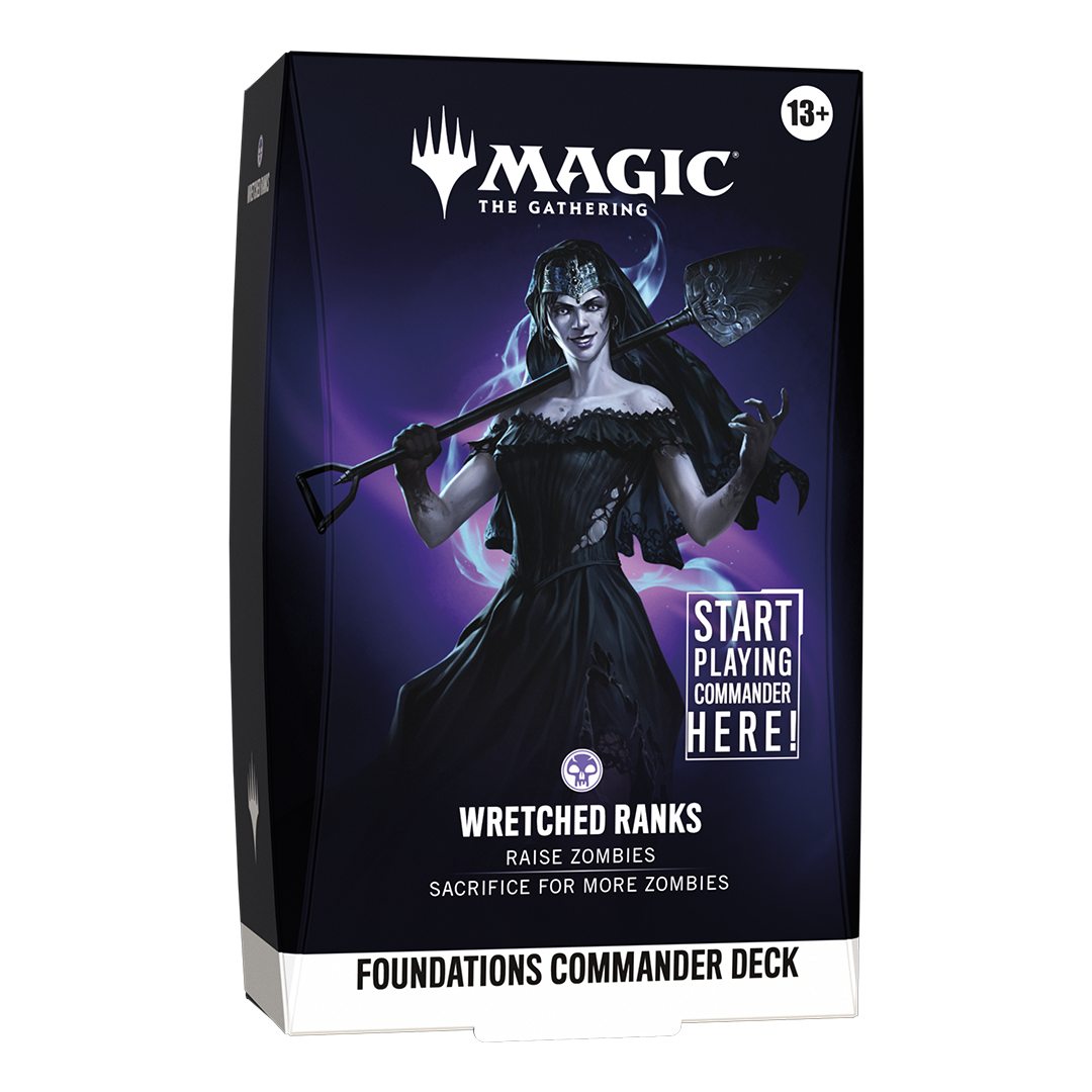 Magic: The Gathering - Foundations - Commander Deck - Wretched Ranks