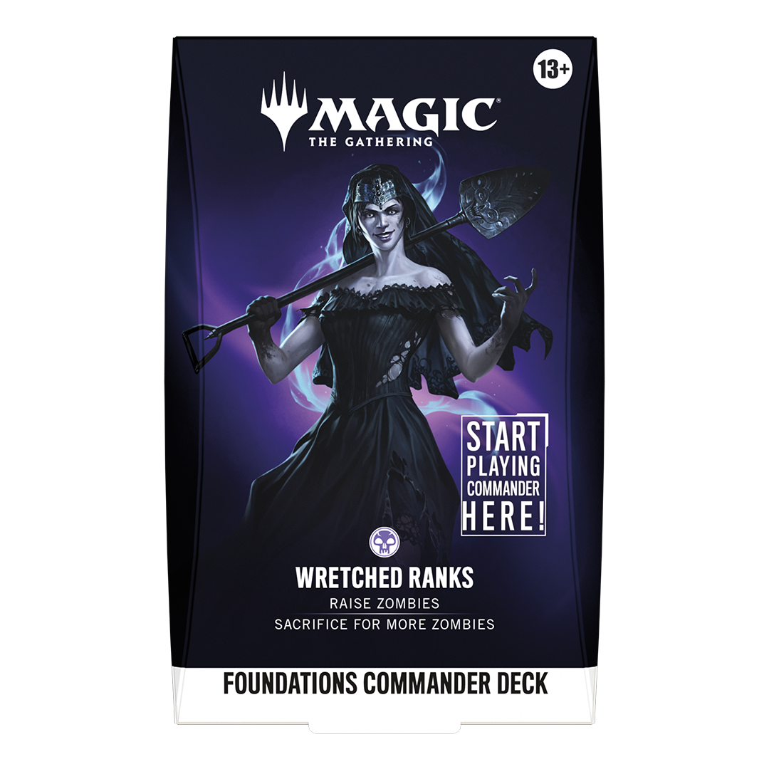 Magic: The Gathering - Foundations - Commander Deck - Wretched Ranks