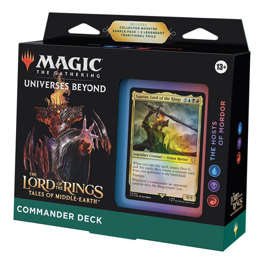 Magic: The Gathering - Lord of the Rings: Tales of Middle-Earth - Commander Deck - The Hosts of Mordor