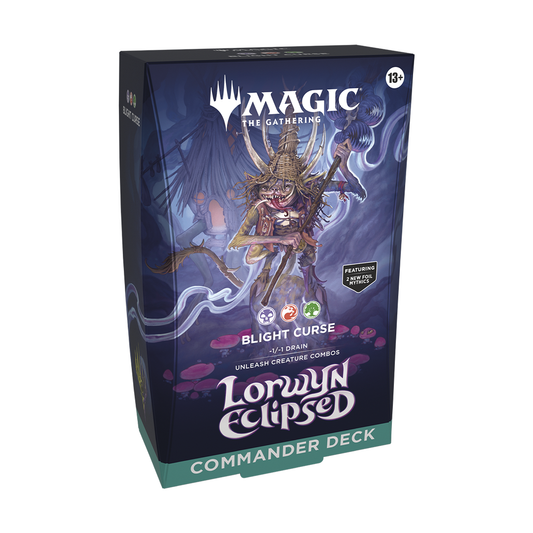 Magic: The Gathering - Lorwyn Eclipsed - Commander Deck - Blight Curse